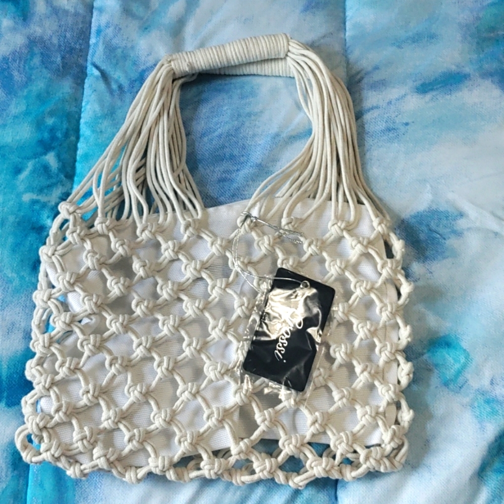 Crossi woven handbag/tote